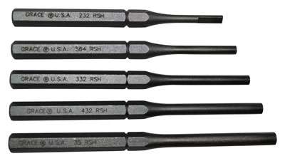 Grace USA Punch Set Roll Pin Holder Steel Accessory