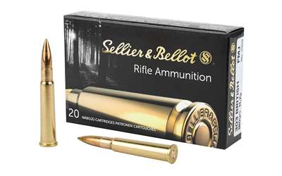 Sellier and Bellot 303 British 180 Grain Full Metal Jacket Rifle Ammunition