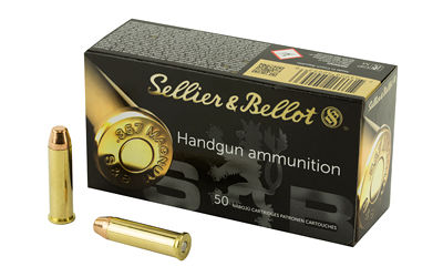Sellier & Bellot 357 Magnum 158 Grain Full Metal Jacket Ammunition