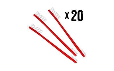 SHOOTERS CHOICE NYLON BRUSHES 20PK 2 SHOOTERS CHOICE NYLON BRUSHES 20PK - Image 2
