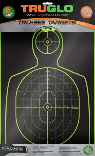 Truglo Tru-See 19.55 Inch Reactive Splatter Target 6 Pack