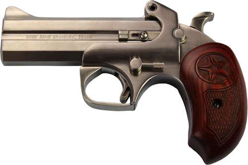 Bond Arms Extended Laminated Rosewood Grey Grip with Laser Accessory 2 Bond Arms Extended Laminated Rosewood Grey Grip with Laser Accessory