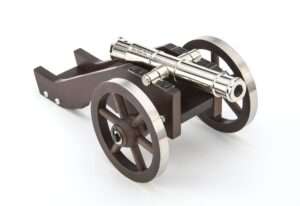 Turner Fabrications Mini Cannon Yorktown Nickel 4.5 Inch Muzzleloader