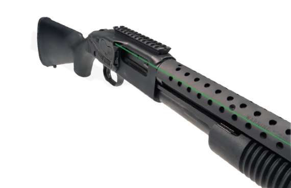 Crimson Trace Laserguard Mossberg 500/590 Green Laser Accessory