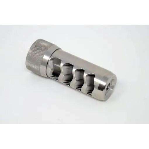 Area 419 Sidewinder Magnum Self Timing Muzzle Brake 6.5mm Stainless