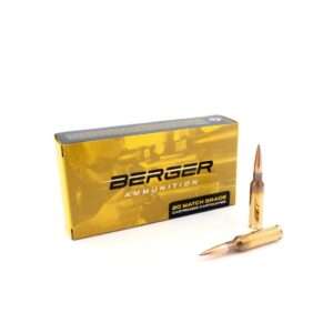 Berger 6.5 Creedmoor 153 Grain Target Rifle Ammunition