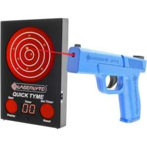 Laserlyte Quick Tyme Laser Trainer Target with Point of Impact Display