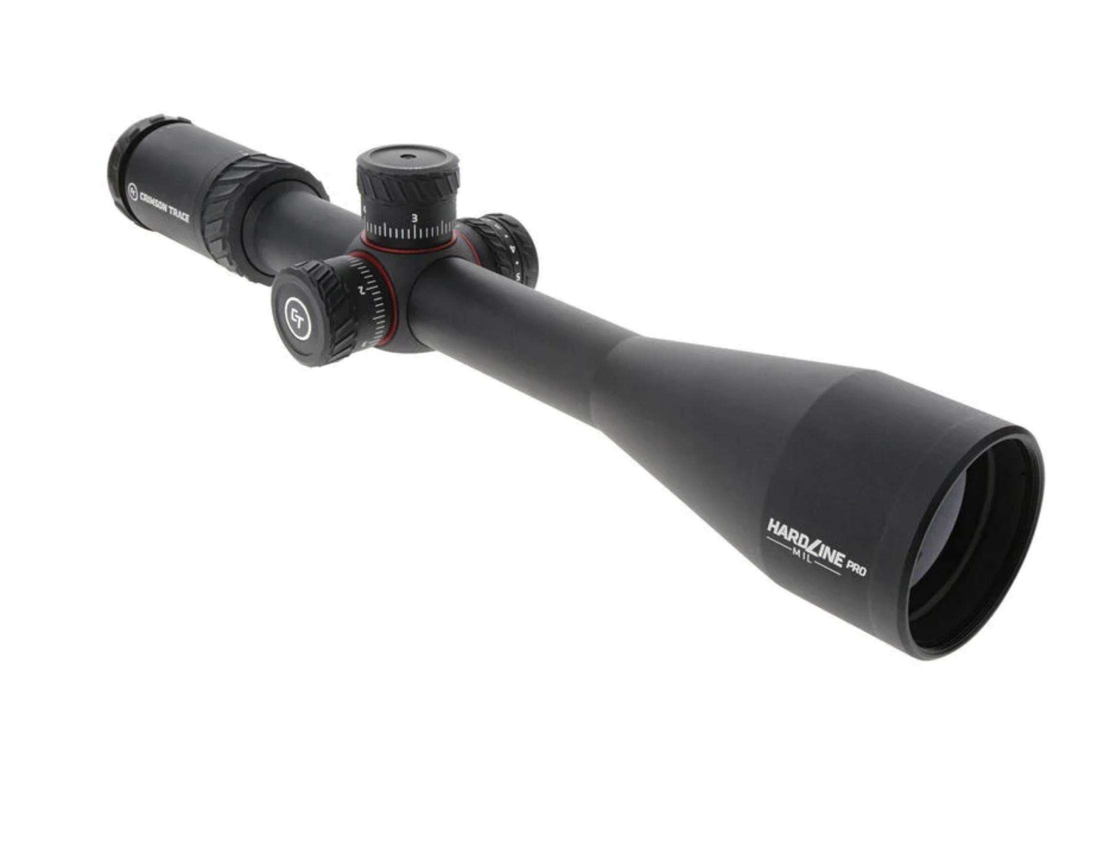 Crimson Trace Hardline Pro Rifle Scope - 4-16x50mm 30mm SFP MR1-MIL Illum 1 Crimson Trace Hardline Pro Rifle Scope - 4-16x50mm 30mm SFP MR1-MIL Illum