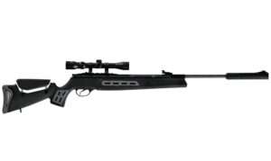 Hatsan USA Mod 125 Spring Sniper Combo 25 Caliber Airgun 900fps Black