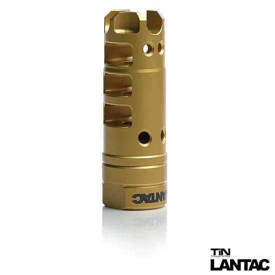 Lantac Dragon 5.56 NATO Gold Titanium Nitride Muzzle Brake Accessory