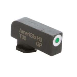 Ameriglo Green Tritium White Outline Front Sight for Glock Pistol
