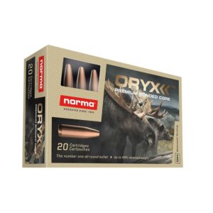 Norma Oryx 308 Winchester 180 Grain Rifle Ammunition