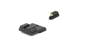 Night Fision Perfect Dot Night Sight Set Yellow Front Black Rear for CZ-USA P-07 P-09 Pistol