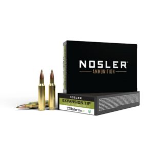 Nosler E-Tip .22 Nosler 55 Grain Rifle Ammunition