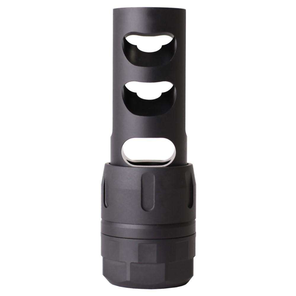 Nosler Muzzle Brake 1/2-28 .22 Cal Black 1 Nosler Muzzle Brake 1/2-28 .22 Cal Black