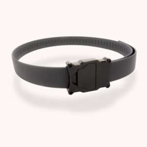 Shield Arms Apogee Black Belt Gray Buckle Accessory