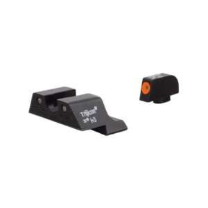 Trijicon HD XR Tritium Orange Front Black Rear Night Sight Set