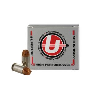 Underwood Ammo Xtreme Defender 45 ACP 135 Grain Nickel-Plated Ammunition
