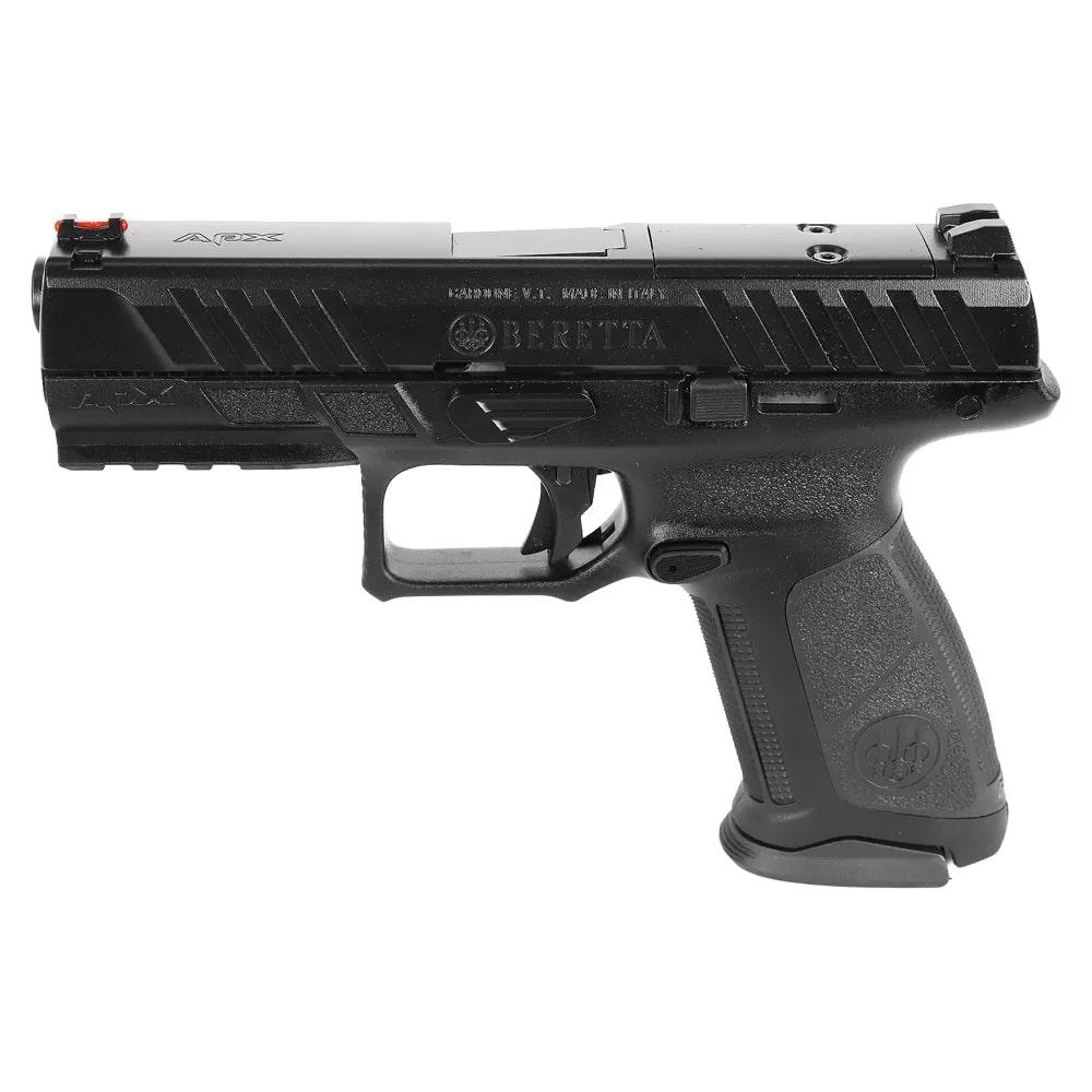 Beretta APX A1 Full Size RDO Handgun 9mm Luger 17rd Magazines(2) 4.25" Barrel Fiber Optic Front Sight 1 Beretta APX A1 Full Size RDO Handgun 9mm Luger 17rd Magazines(2) 4.25" Barrel Fiber Optic Front Sight