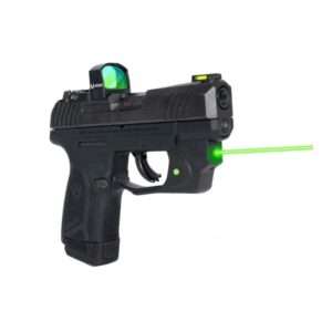 Viridian E Series Green Laser Sight Ruger MAX-9 Black IWB Kydex Holster Right Hand