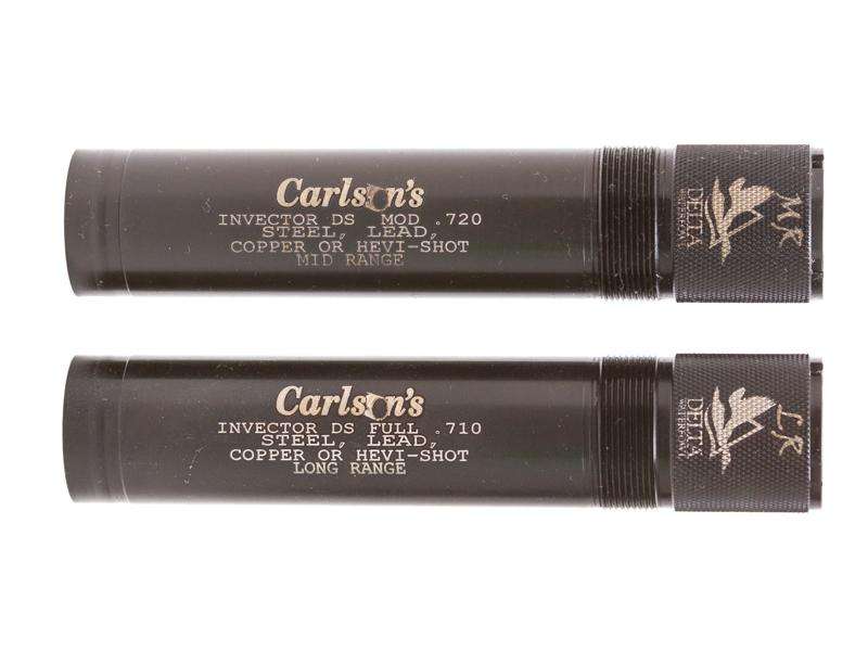Carlsons Delta Waterfowl Extended Mid and Long Range Choke Tube for 12 Gauge Browning Invector DS 2 Count Shotgun Accessory 1 Carlsons Delta Waterfowl Extended Mid and Long Range Choke Tube for 12 Gauge Browning Invector DS 2 Count Shotgun Accessory
