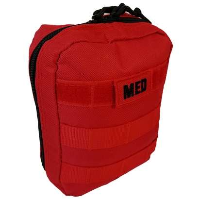 Elite First Aid Tactical Individual First Aid Kit Red