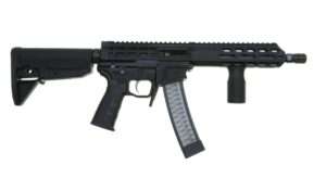 Wraithworks Scorpion 9mm 8.5 Inch Black Side-Charging SBR Carbine