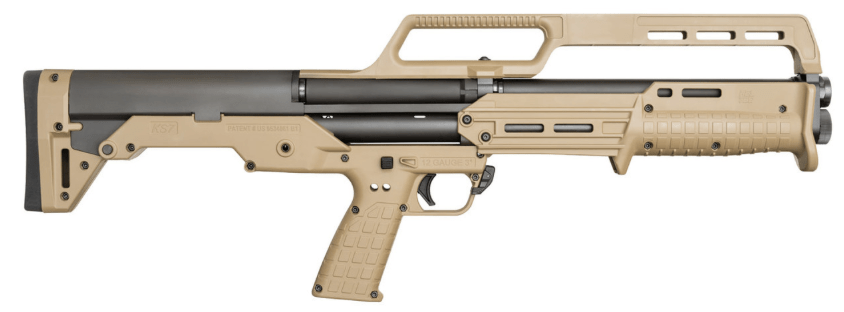 KelTec KSG 410 Bore Pump Action Shotgun Tan 1 KelTec KSG 410 Bore Pump Action Shotgun Tan