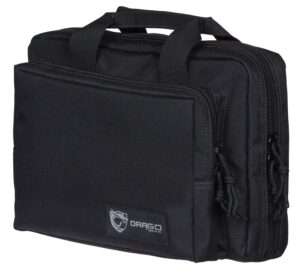 Drago Gear Pro Double Pistol Case Black Accessory