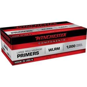 Winchester Large Magnum Rifle Primer Number 8-1/2M 1000 Count