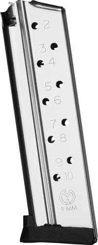 Metalform 1911 Government 9mm 10 Round Stainless Steel Magazine
