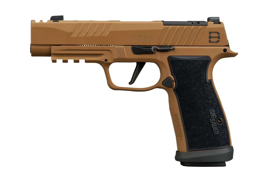 Weekly Hot 100 10 Sig Sauer P365 AXG 9mm Black DLC 3.7 Inch 21 Round Striker Fired Pistol