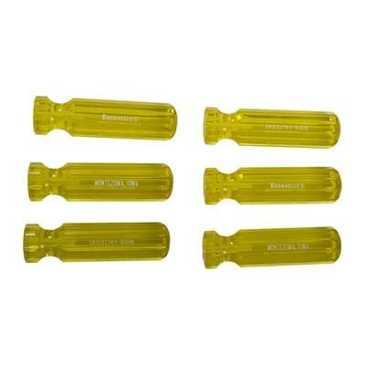 Brownells Molded Plastic Tool Handle Yellow Accessory 6 Pack