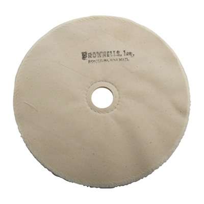 Brownells Muslin Polishing Wheel Loose 8 Inch 20-Ply Accessory