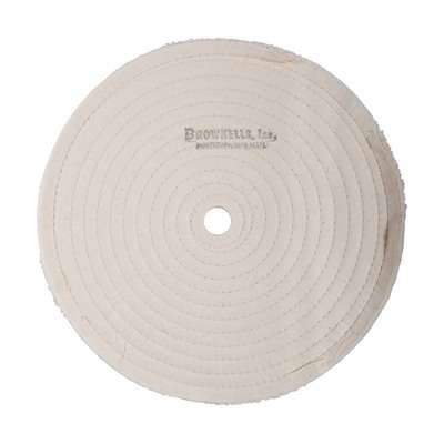 Brownells Muslin Polish Wheel Stitched 10 Inch Accessory