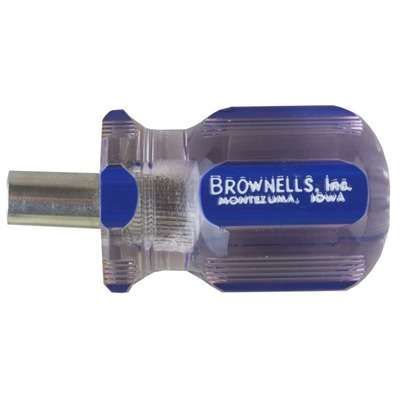 Brownells Magna-Tip Stubby Handle Blue Cleaning Accessory