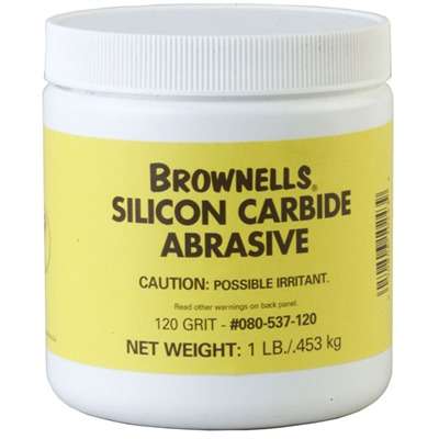 Brownells Silicon Carbide Abrasive 120 Grit 1 Pound Cleaning Accessory