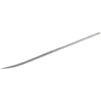 Brownells Three Square 60 Degree Bent Needle File Medium Cut Steel Accessory