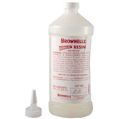 Brownells Acraglas Resin 28 Ounce Accessory