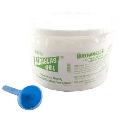 Brownells Acraglas Gel Resin 64 Ounce Accessory
