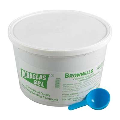 Brownells Acraglas Gel Hardener 64 Ounce Accessory