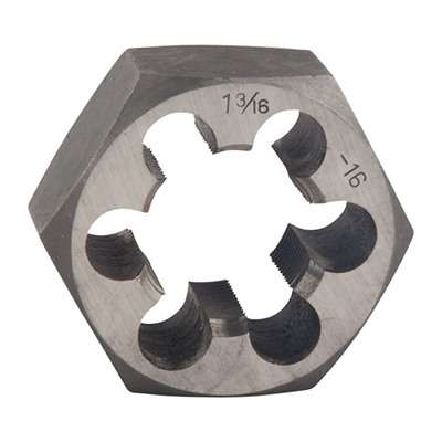 Brownells Hex Die 1 Inch Diameter 3/16 Inch-16 TPI AR-15 M16 Reloading Tool