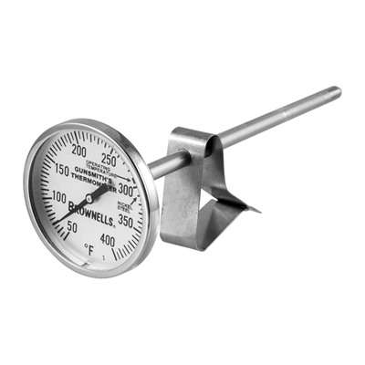 Brownells Bluing Thermometer with Clip Reloading Accessory