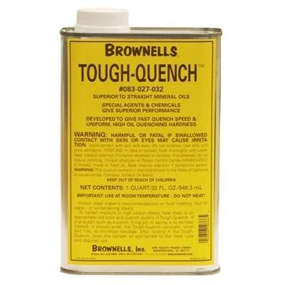 Brownells Tough-Quench Quenching Oil 1 Quart Reloading Accessory