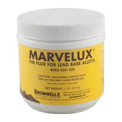 Brownells Marvelux Bullet Casting Flux 16 Ounce