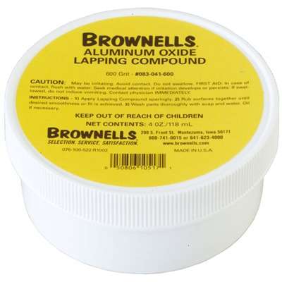 Brownells Aluminum Oxide Number 600 Grit Lapping Compound Accessory