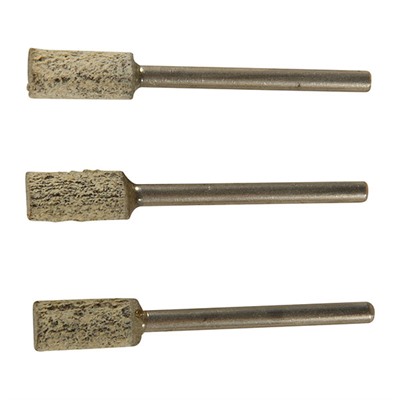 Brownells MX Finishing Wheel 1/4 Inch x 1/2 Inch 50 Grit 3 Pack Accessory