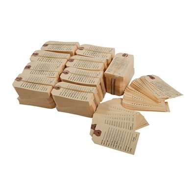 Brownells Gun Price Tags Manila 1000 Pack Accessory