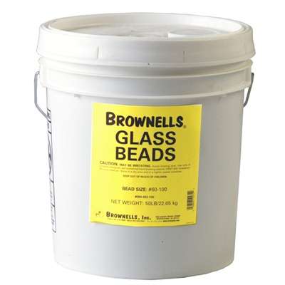 Brownells Glass Beads Number 270 Plus Reloading Media 50 Pound