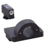 GREEN/GREEN GHOST RING SET FOR GLOCK~ LARGE FRAME